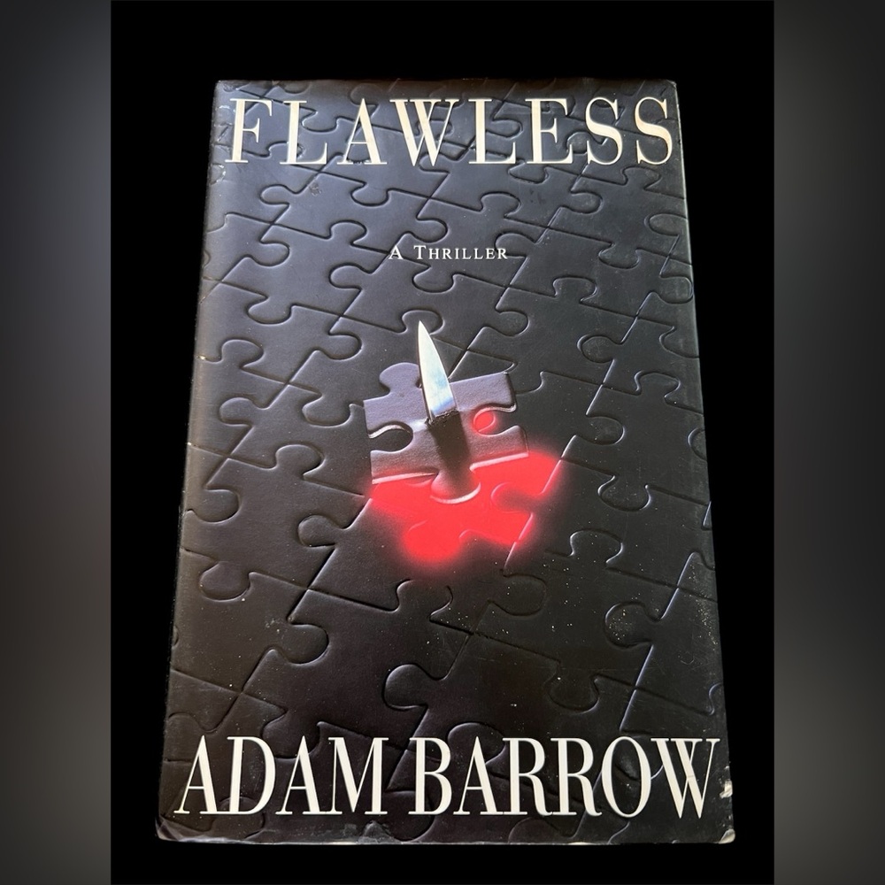 Flawless Thriller Hard Cover Book by Adam Barrow